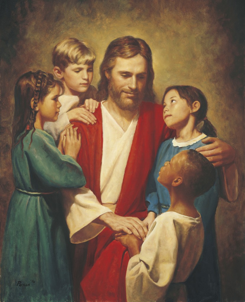 Jesus Christ loves children