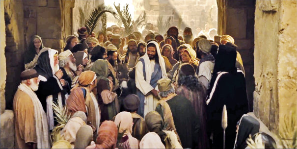 Jesus triumphal entry