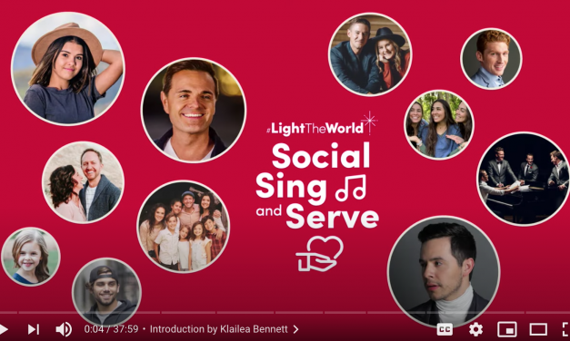 12 Days of Christmas, Day 2: #LightTheWorld Social Sing and Serve